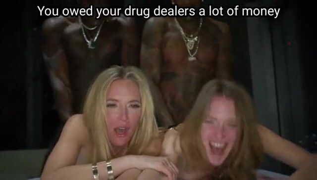 Your wife and sister are paying your debt for you
