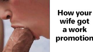 Cuckold Captions: She got a huge bonus and took you on vacation #2