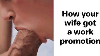 Cuckold Captions: She got a huge bonus and took you on vacation #3