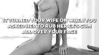 Cuckold Captions: Cum all over your face #2