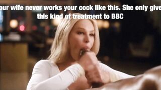 Cuckold Captions: Your wife knows how to work BBC… #2