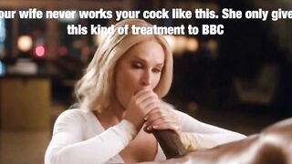 Cuckold Captions: Your wife knows how to work BBC… #3