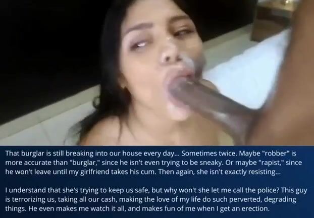 My girlfriend will do anything to get rid of this burglar, Chapter 2