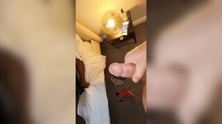 hubby watches me fuck a big black cock..