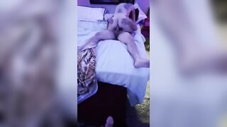 Cuckold: Hubby loves stroking his cock while watching me fuck #3