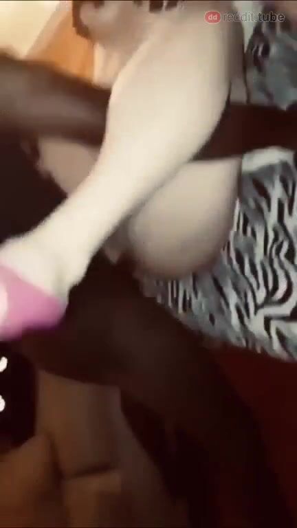 Cuck films wife cumming on black dick