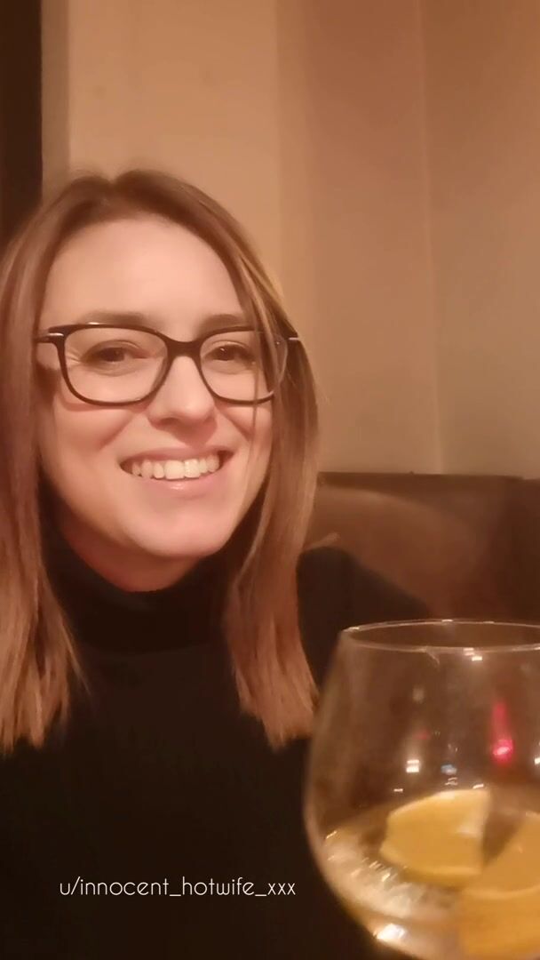 A quick BJ for a stranger at a bar last night... Sent this to my husband