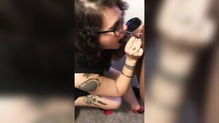 Cuckold: Admiring and enjoying some BBC. My husband loves when I send him videos like this while I’m out #2