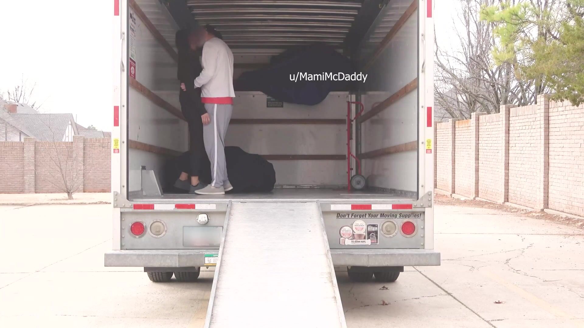 I fucked one of the movers when my husband went to go get more boxes