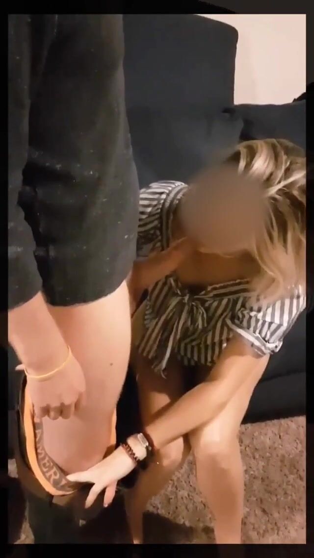 My boyfriend loved watching me suck another man’s cock for the first time