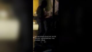 Cuckold: The first time I came home after work to micha fucking another guy she met at the bar. #2