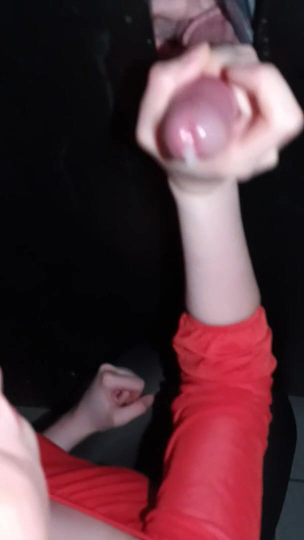 Making a strangers big fat cock cum whike my cuckold boyfriend films