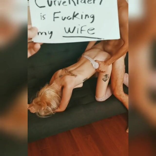 Her bull really pushed my wife to her limits on our wedding day
