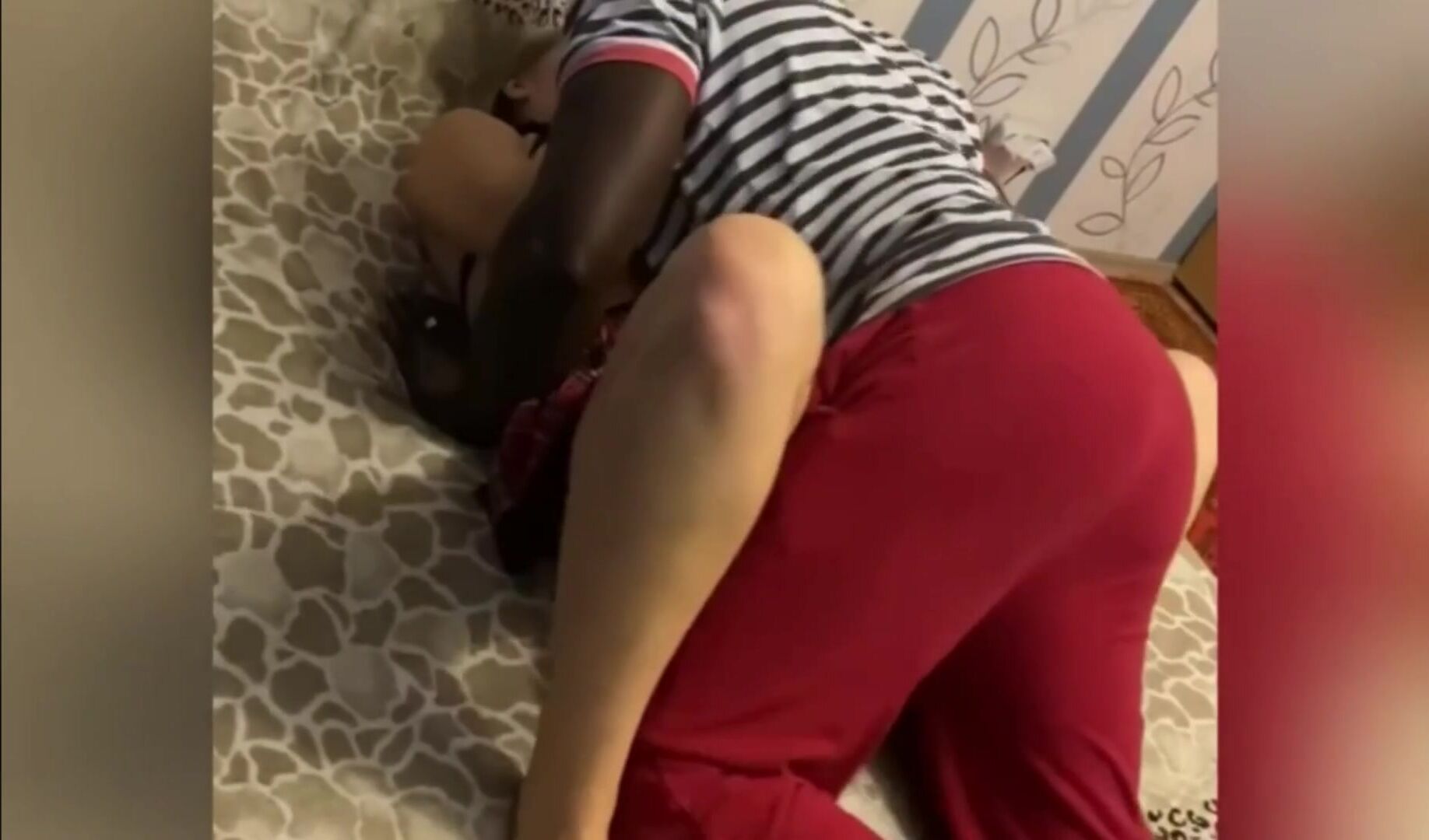 Girlfriend taken by black man in front of boyfriend