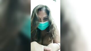 Happy Cuckold: Listen to the moans of this beautiful Indian hotwife. Volume up ♥️♥️ #2